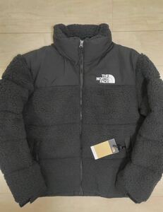 THE NORTH FACE SHERPA NUPTSE JACKET ダウンジャケット ヌプシ モコモコ シェルパフリース ボアUSM 日本サイズLサイズ　ブラック　新品