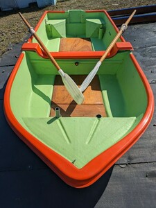 中古ボート　（画像のパーツ全部）※引き取り限定となります　説明欄必読　）OPA オーパ　クラフト　釣り　船体　小型　海　レジャー艇　舟