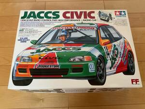 絶版・希少★☆TAMIYA★☆タミヤ 1/10 電動RC FWDレーシングカー★☆ジャックス シビック★☆JACCS CIVIC