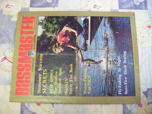 洋書。『Bass Master Magazine 1987年8月』。バスマスターマガジン・月刊誌。オールド。