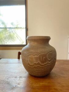 民藝　花瓶 大壷 古美術 壷 伝統工芸 木製漆器