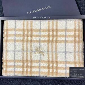 BURBERRY バーバリー ** バスタオル チェック柄** 新品 未使用** 西川産業㈱ 日本製 送料230円～