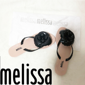 ◆新品同様◆melissa メリッサ◆レア　お花ビーチサンダル