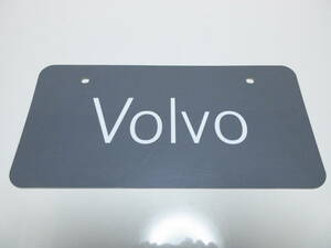 ボルボ Volvo ディーラー 新車展示用 非売品 ナンバープレート マスコットプレート V40 V50 V60 V70 V90 S60 S90 XC40 XC60 XC90
