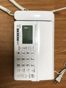 Panasonic パナソニック おたっくす FAX 電話機 KX-PZ210 W [E10257]