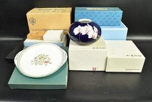 ▼美品 ブランド 食器 まとめて Wedgwood/ノリタケ/OKURA/ミントン/ロイヤルドルトン/OKURA/香蘭社/ミキモト/ジバンシー