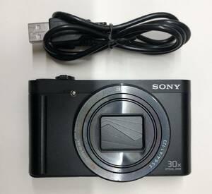 SONY Cyber-shot サイバーショット DSC-WX500 コンパクトデジタルカメラ感動品 予備バッテリー 付