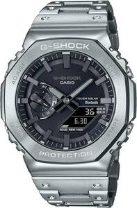 CASIO カシオ 腕時計 G-SHOCK　GM-B2100D-1AJF タフソーラー　モバイルリンク　Bluetooth　ステンレスベゼル