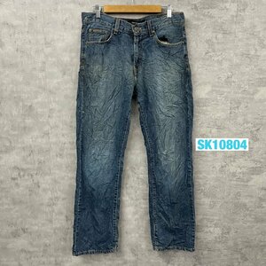 Calvin Klein Jeans カルバン デニムジーンズパンツ ブルー ストレート ジップフライ 32 実寸W32in RN36009 USA 海外輸入 古着 SK10804