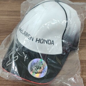 未開封　マクラーレンホンダ　キャップ　　Mclaren　Honda Oficail　Fernando　Alonso　Cap　　帽子