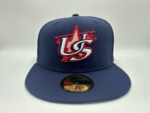 2023 WBC ワールドベースボールクラシック アメリカ代表 ベースボール キャップ 帽子 Size-59.6cm　NEWERA