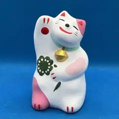 【現品限り】招き猫　鈴猫　レア物　陶芸