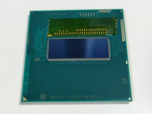 SR15J Intel Core i7-4702MQ ノートパソコン用CPU BIOS起動確認済み【C178】