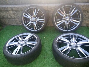 ★売切り RAYS 16×5.5j+45 100/4h 165/40R16 ★中古品　4本セット★ レイズ