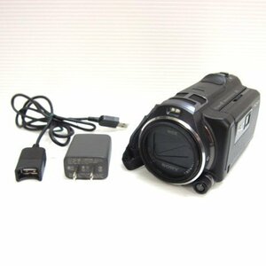 （ジャンク）SONY ソニー ハンディカム HDR-PJ800 デジタルビデオカメラ プロジェクタ機能 614万画素 充電難あり 2014年製（柏）