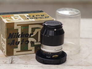 M10512 単焦点レンズ 非AI Nikkor-Auto NIKKOR-Q Auto f=135mm f/3.5 カビなし φ52mm 箱ケース付き ゆうぱっく60 0603