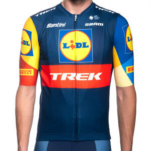 2024年新品リドル トレック ジャージMavic lidl Trek FSA zipp 自転車 ロードバイク マドン ドマーネ santini サンティーニ