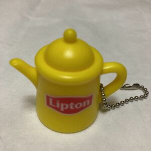 リプトン ティーポット キーホルダー アクセサリー LIPTON オリジナル ノベルティ ストラップ イエローラベル マスコット ガチャガチャ