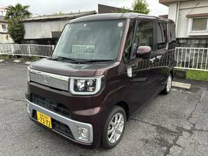 車検付き ダイハツ ウェイク L ファインセレクションSA パワースライド ナビ ETC LEDヘッドライト 下取り ローン 0319304