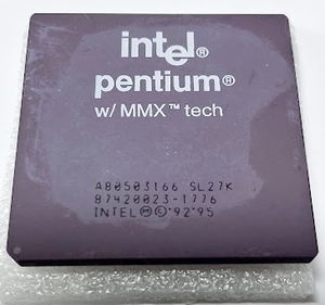 Intel Pentium MMX 166 MHz(SL27K)