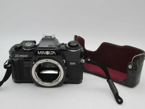 MINOLTA X-700 ミノルタ X700 ブラックボディー　　通電・シャッター作動確認　ミノルタ1眼レフカメラ