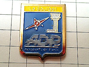 ピンバッジ・パリの空港ＡＤＰ紋章◆フランス限定ピンズ◆レアなヴィンテージものピンバッチ