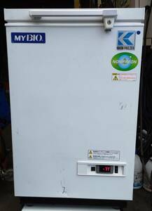 動作確認済み 日本 フリーザー －80℃ 小型超低温槽 マイバイオ VT-78HC 70L 冷凍ストッカー 100V 中古 生駒市北東部　引取りOK