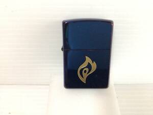 Y803 zippo/ジッポ　オイルライター　FIRE 2003/キリン缶コーヒーファイア　非売品　2003年　喫煙具　現状品　1点　ブルー　ロゴ入り