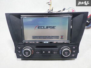 BMW E90 E91 ナビ取り付けキット 保証付 ECLIPSE イクリプス HDDナビ AVN667HD CD DVD ワンセグ カーナビ 地図2007年 6411 9119686-01