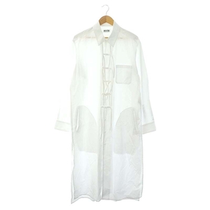 ヨウジヤマモト 22AW 100/2 Broad China Length shirt シャツ 長袖 ロング 3 白 ホワイト /MI ■OS メンズ