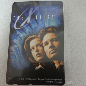 テレカ 50度数 The X-Files Xファイル 未使用 