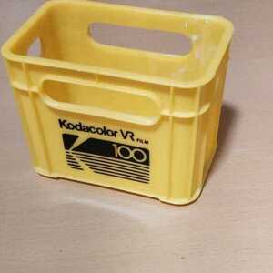 貴重品ビンテージ!1983年頃のKodacolorコダカラーVR100の販促品です。コンテナBOXの形の小物入れです。送料300円です。