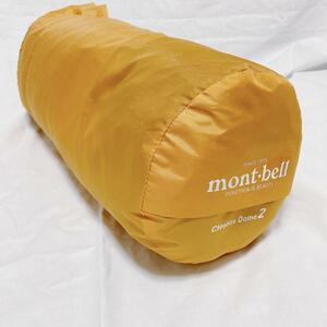 美品 モンベル クロノスドーム　2型　テント　オレンジ　希少品 mont-bell ドーム型テント　サバイバル　アウトドア
