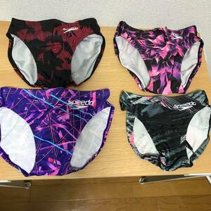 美品　試着のみ　speedo　竸パン　4枚セット