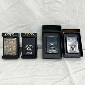 ZIPPO ジッポー オイルライター 喫煙具 喫煙グッズ 4個まとめ