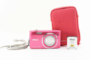 ★光学良好★ Nikon COOLPIX S3500 ピンク　コンパクトデジタルカメラ ニコン クールピックス #0404
