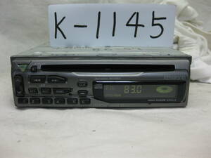 K-1145　KENWOOD　ケンウッド　RX-470CD　1Dサイズ　CDデッキ　故障品
