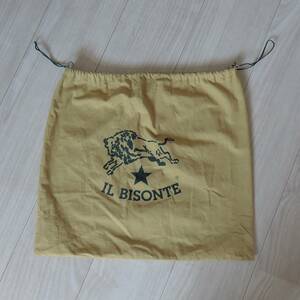 イルビゾンテ IL BISONTE 巾着袋 小物 ロゴ 中古 ネコポス 匿名配送 6902