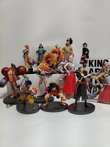 ワンピース フィギュア ONE PIECE プライズ 大量セット 一番くじ ワノ国 モモの助 龍 ヤマト ナミ GRANDLINE MEN 美品 ブルック