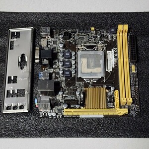 ASUS H81I-PLUS_DP/P30AD/DP_MB IOパネル付属 LGA1151 Mini-ITXマザーボード 第4世代CPU対応 Bios 動作確認済 PCパーツ