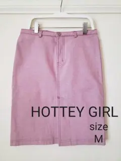 HOTTEY GIRL ひざ丈スカート デニムスカート