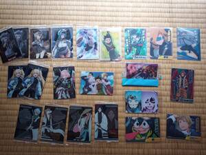 アニメカード22枚セット☆僕のヒーローアカデミア、ブリーチ、ハンターハンター、勝利の女神