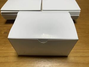 白箱　紙箱　ギフトボックス 50枚 小物入れ 収納BOX プレゼント15×10.5×8.5㎝