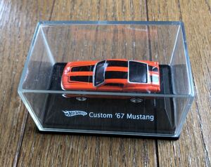 1/87 Custom ’67 Mustang オレンジ×ブラック ホットウィール Hot Wheels マスタング カスタム ミニカー