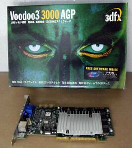 3dfx Voodoo3 3000 AGP 【箱つき】