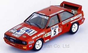 1/43 アウディ クワトロ クアトロ Audi ラリー Audi quattro No.5 Schmidtke Rally Team Rally DM 1986 Trofeu 梱包サイズ60