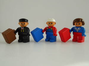 LEGO レゴ デュプロ フィグ 人形 ＆ かばんセット