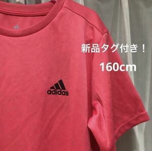 新品未使用タグ付き　アディダス　adidas Tシャツ　160cm 大人の女性の方も