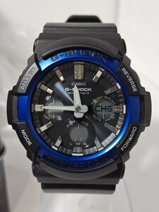 1円スタート【不動/箱付】G-SHOCK ジーショック　腕時計　電波ソーラー GAW-100B-1A2ER