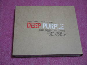 DEEP PURPLE　LIVE IN TOKYO 2001 ディープ・パープル　輸入盤　限定盤　2枚組